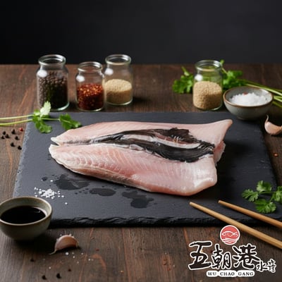 【五朝港水產】(6片優惠)台南無刺虱目魚肚1