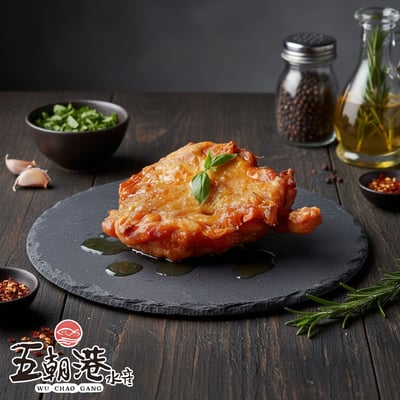 【五朝港水產】紐奧良無骨雞腿排(450g/包)1