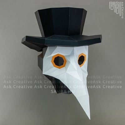 瘟疫醫生鳥嘴面具2