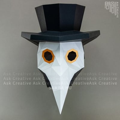 瘟疫醫生鳥嘴面具1