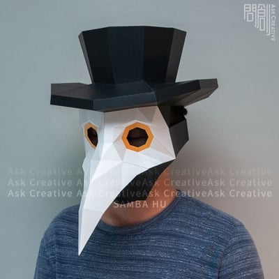 瘟疫醫生鳥嘴面具4