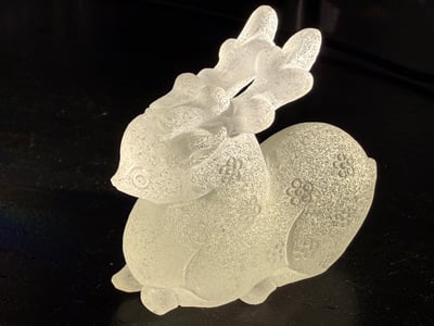 療癒小鹿水晶3