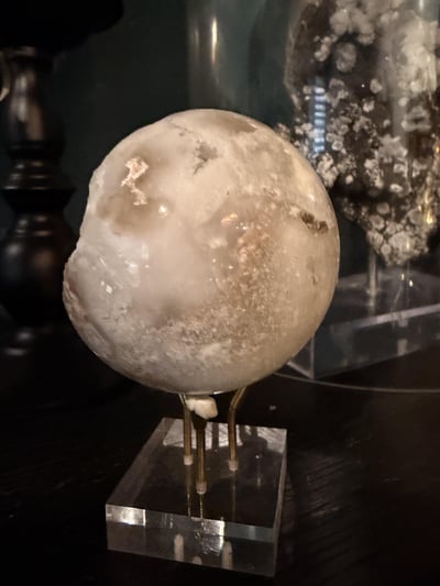 摩洛哥白水晶洞 10x10x10(cm)4