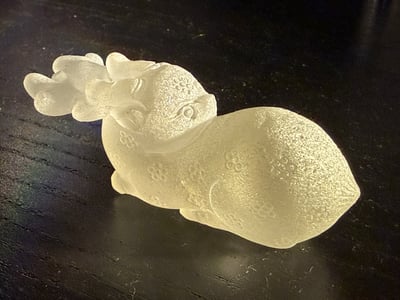療癒小鹿水晶2