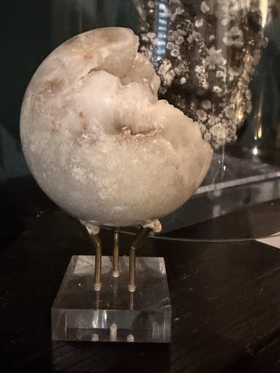摩洛哥白水晶洞 10x10x10(cm)5