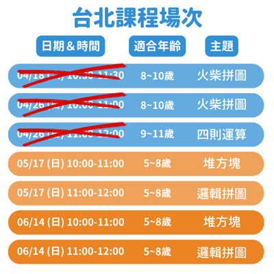 【台北場】魔數快閃實體課 (確定開班)11