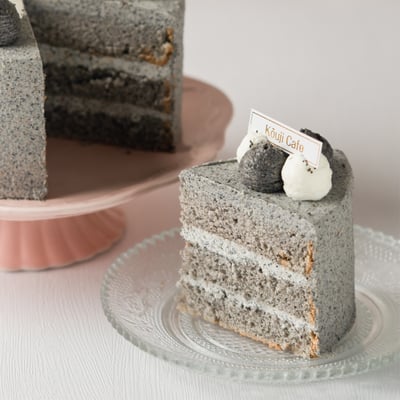 黑芝麻戚風蛋糕3