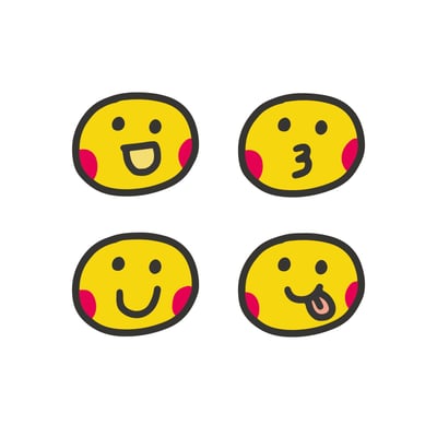 HOLA!｜不規則姓名貼2