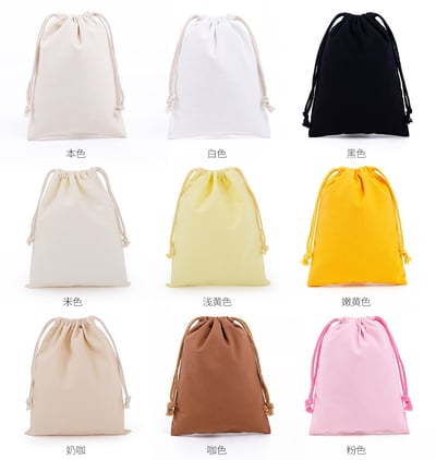 客製化 多色帆布束口袋4