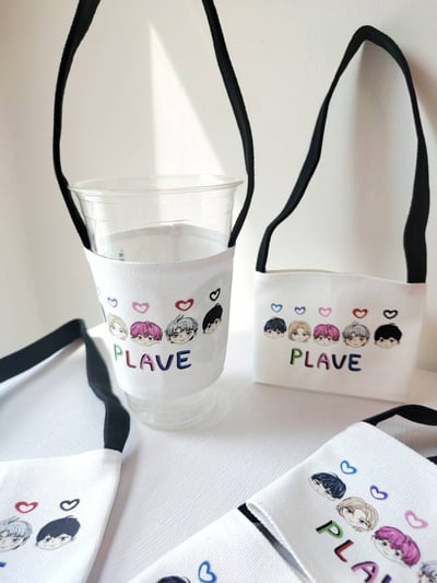 客製化帆布杯套｜可印 Logo、照片、姓名｜環保飲料提袋｜企業贈品・活動紀念品6