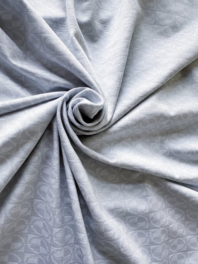 小螺旋槳 菱圓形圖案印花-POLO衫短袖上衣-手袖徽章三色-灰（男）6