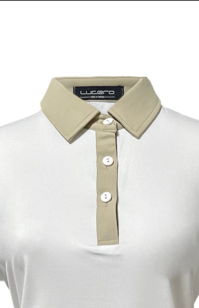 情侶款｜螢火蟲系列 奶茶領 短袖POLO衫-男4