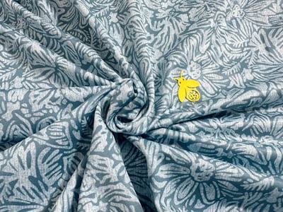 情侶款｜螢火蟲系列 清新花影印花 短袖POLO衫-女6