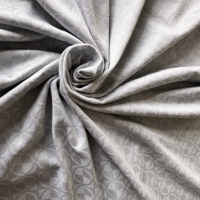 大螺旋槳 菱圓形圖案印花-POLO衫短袖上衣-手袖徽章三色-灰（男） 7