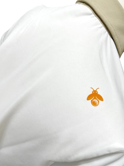 情侶款｜螢火蟲系列 奶茶領 短袖POLO衫-女5