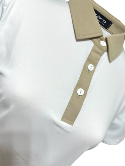 情侶款｜螢火蟲系列 奶茶領 短袖POLO衫-女4