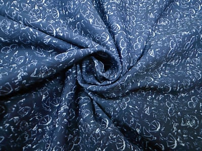 男款｜螢火蟲系列 藍風傘語印花 短袖POLO衫-男7