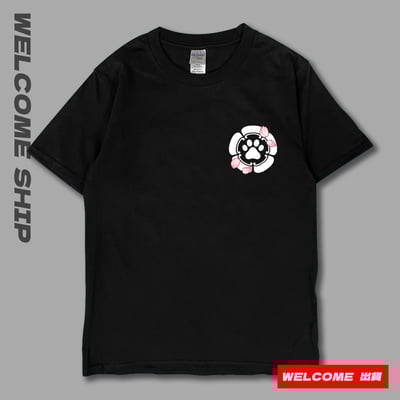 (短T)白貓武士 Welcome出貨2