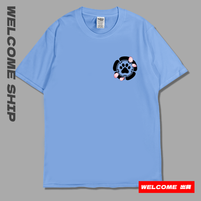 (短T)白貓武士 Welcome出貨5