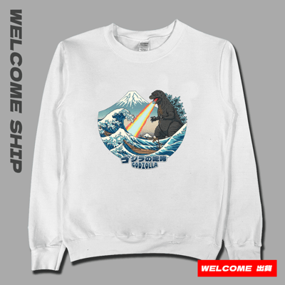 (大學T)惡龍咆哮 Welcome出貨1