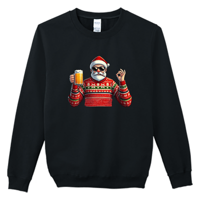 (大學T)聖誕老人 Welcome出貨1