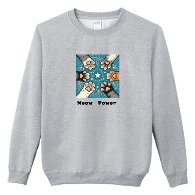 (大學T)貓之力 Welcome出貨1