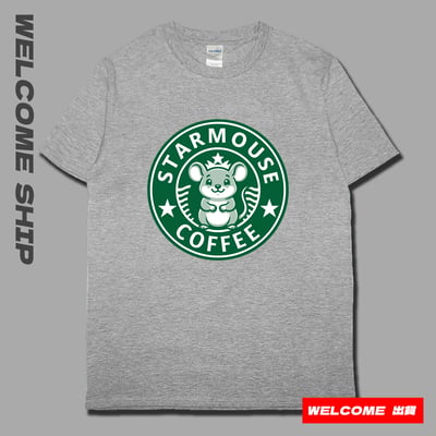 (短T)Starbuck鼠 Welcome出貨5