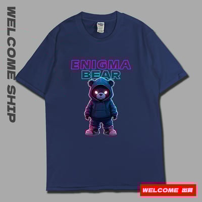 (短T)幽光熊 Welcome出貨2