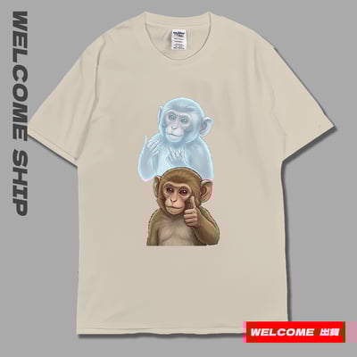 (短T)猴子 Welcome出貨3