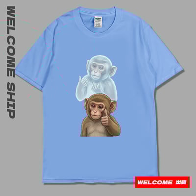 (短T)猴子 Welcome出貨1