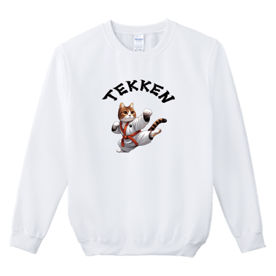 (大學T)鐵拳喵 Welcome出貨1