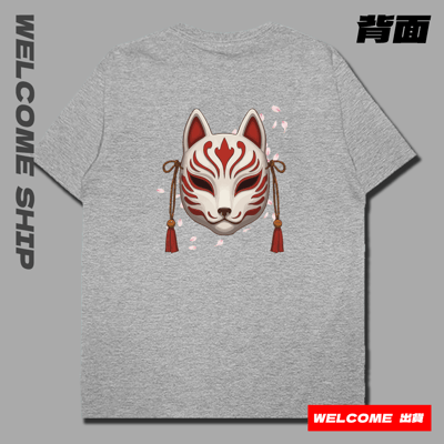 (短T)狐面 Welcome出貨7