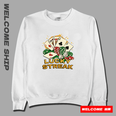 (大學T)好運爆棚 Welcome出貨1