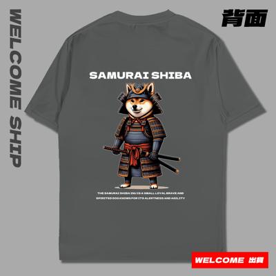 (短T)武士柴犬 Welcome出貨13