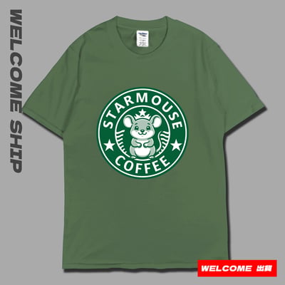(短T)Starbuck鼠 Welcome出貨6