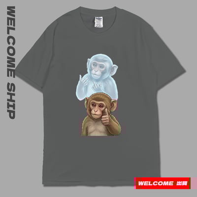 (短T)猴子 Welcome出貨7