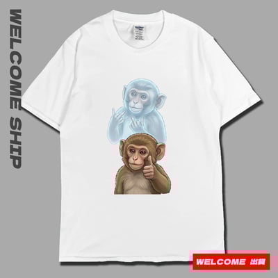 (短T)猴子 Welcome出貨4