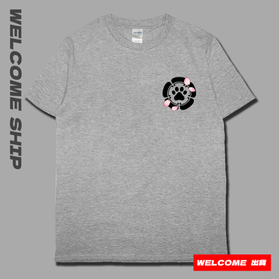 (短T)白貓武士 Welcome出貨11