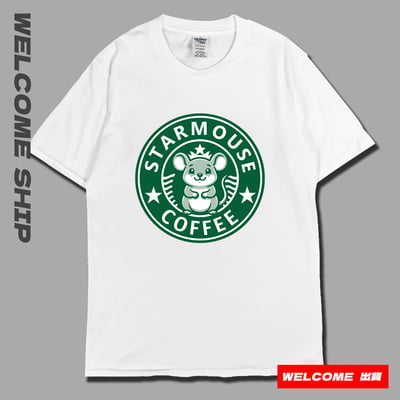 (短T)Starbuck鼠 Welcome出貨1