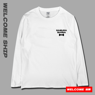 (長T)武士柴犬 Welcome出貨2