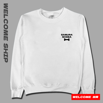 (大學T)武士柴犬 Welcome出貨4