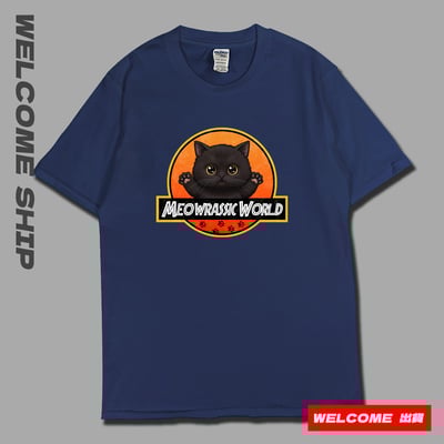 (短T)貓儸紀世界 Welcome出貨3