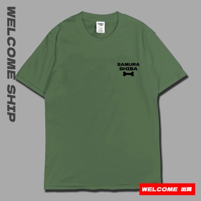 (短T)武士柴犬 Welcome出貨8