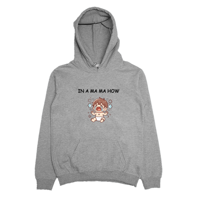 (連帽上衣)嘛嘛哠 Welcome出貨2