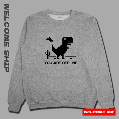 (大學T)小怪獸 Welcome出貨1