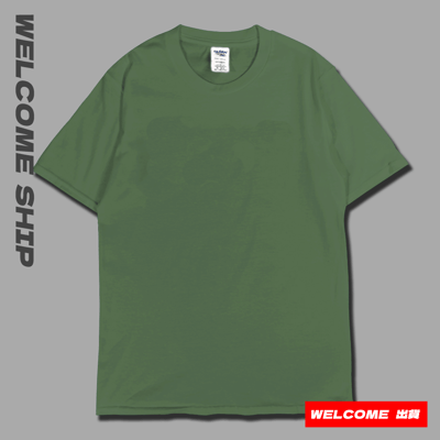 (短T)素面短T Welcome出貨8