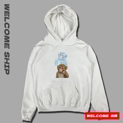 (連帽上衣)猴子 Welcome出貨1