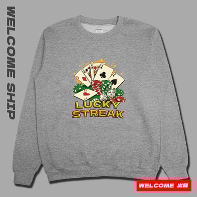 (大學T)好運爆棚 Welcome出貨2