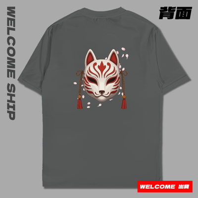 (短T)狐面 Welcome出貨16