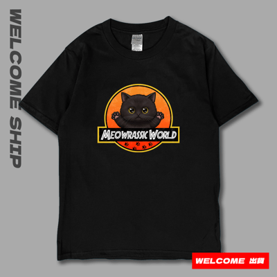 (短T)貓儸紀世界 Welcome出貨7
